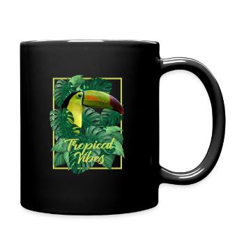 Toucan Tucan Tropical Bird Cool Jungle Animal Gift - Mug uni - noir - Droite