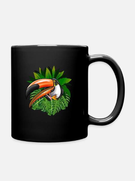 Toucan Tucan Tropical Bird Cool Jungle Animal Gift - Mug uni - noir