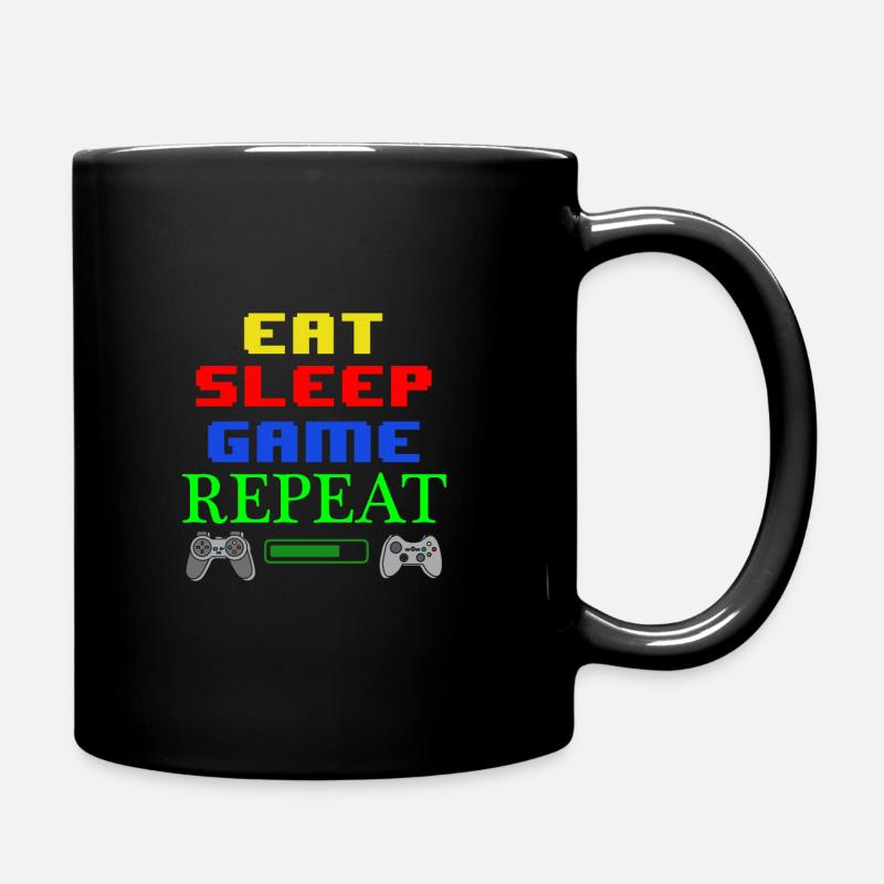 Gamer - Full Colour Mug - black