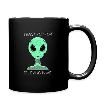 Thank You For Believing In Me - Full Colour Mug - black - Right