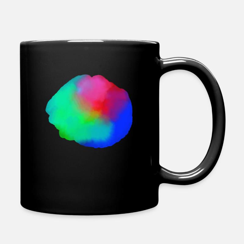 Live is colour - Mug uni - noir
