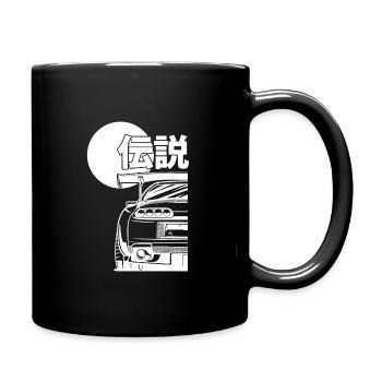 A80 silhouette cadeau JDM Motorsport Japon - Mug uni - noir - Droite