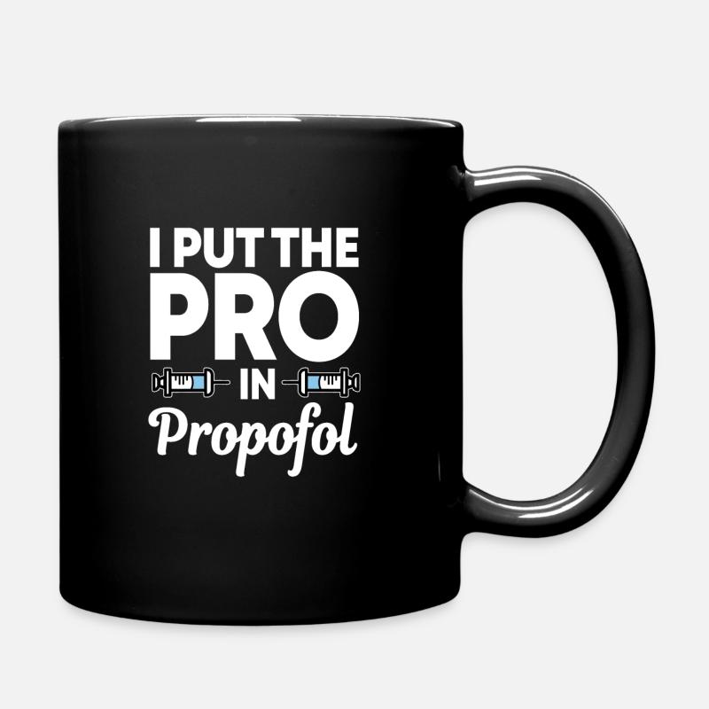 Ho messo il Pro In Propofol - Tazza monocolore - nero
