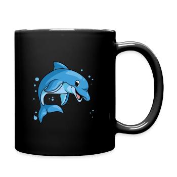 Dauphin Dauphin - Mug uni - noir - Droite