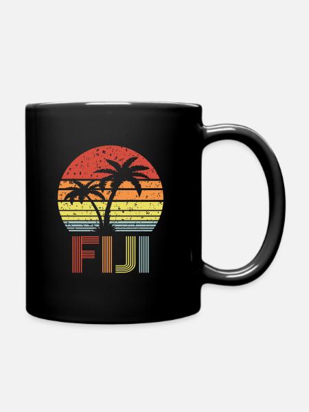 Fiji - Tasse einfarbig - Schwarz