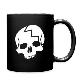 Crâne / Totenkopf - Mug uni - noir - Droite