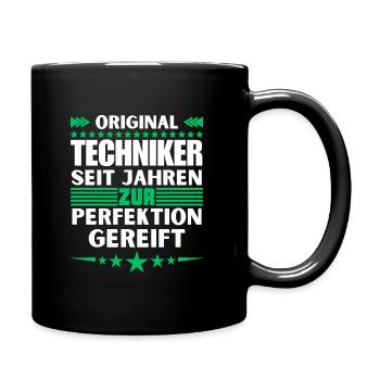 Des techniciens mûris à la perfection - Mug uni - noir - Droite