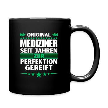 Physicians matured to perfection - Full Colour Mug - black - Right