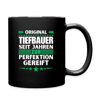 Des ingénieurs civils mûris à la perfection - Mug uni - noir - Droite