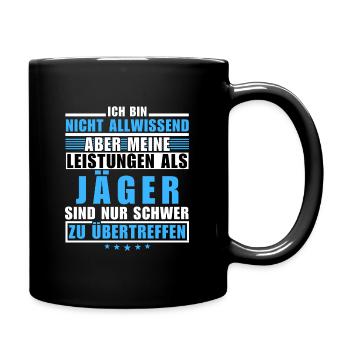 Unmatched performance as a hunter - Full Colour Mug - black - Right