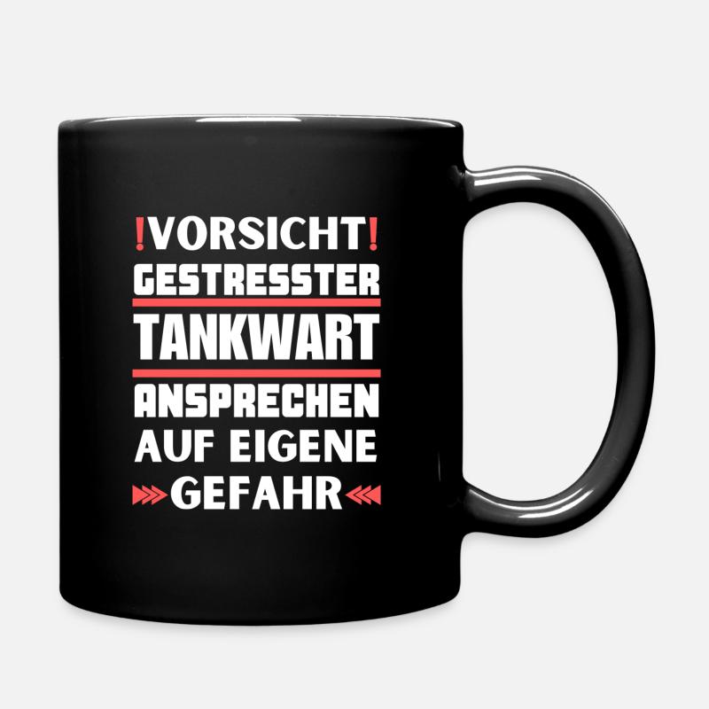 Ne parlez pas à un pompiste stressé ! - Mug uni - noir