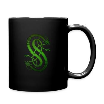 Dieu nordique Loki fils d'Odin - Mug uni - noir - Droite
