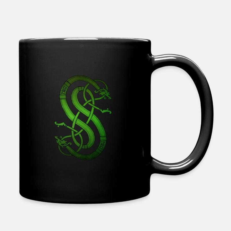 Dieu nordique Loki fils d'Odin - Mug uni - noir
