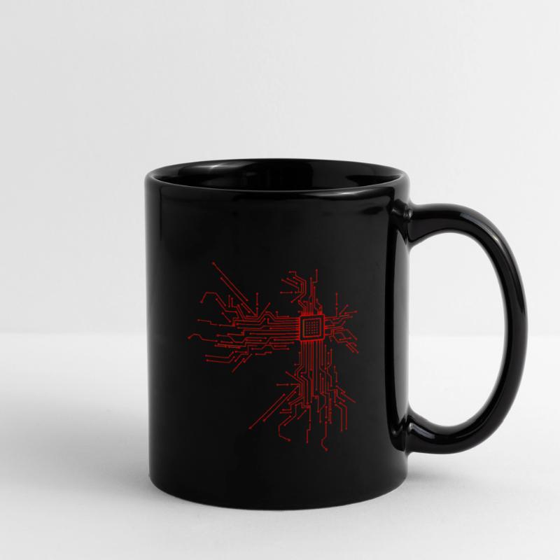 Cpu computer nerd informaticien programmeur Mug uni