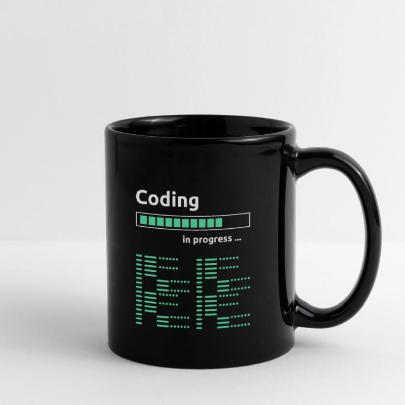 Coding in progress Mug uni