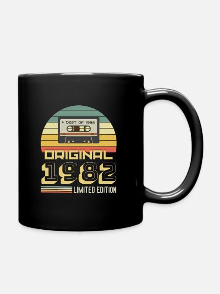 Original 1982 40e anniversaire Rétro - Mug uni - noir