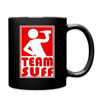 TEAM SUFF - Tasse einfarbig - Schwarz - Rechts