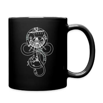 Thor - Tasse einfarbig - Schwarz - Rechts