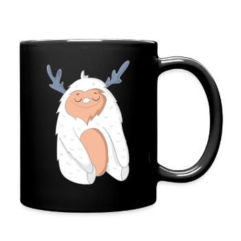 yeti - Full Colour Mug - black - Right