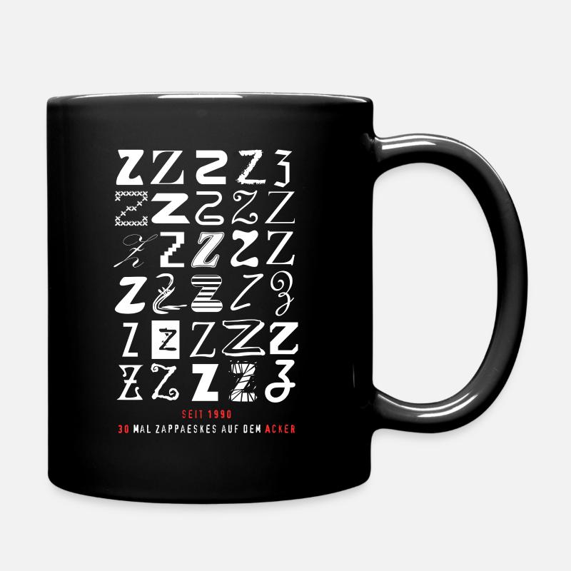 Zappa / Naschwerk - Tasse einfarbig - Schwarz