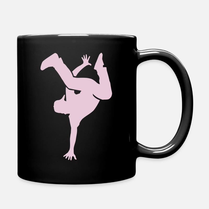 Breakdance - Tasse einfarbig - Schwarz