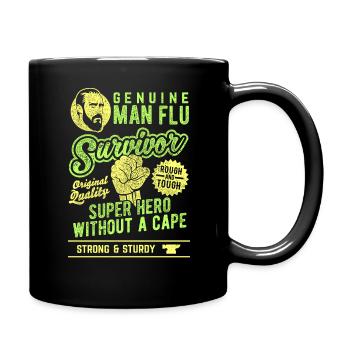 Man Flu Survivor - Mug uni - noir - Droite