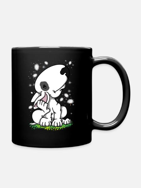 Bullterrier Wisps - Mug uni - noir