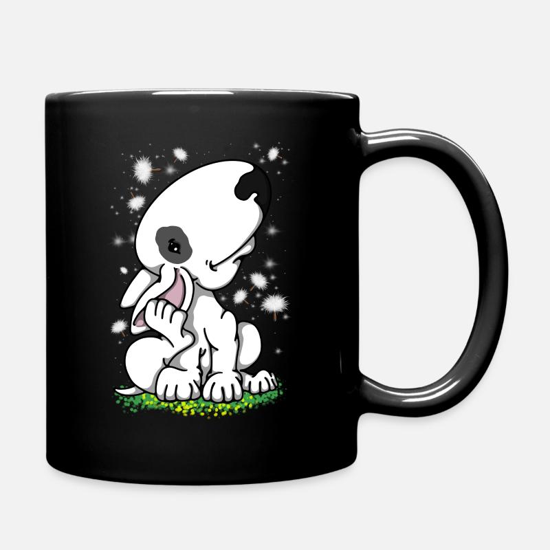 Bullterrier Wisps - Full Colour Mug - black