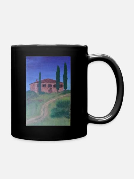 Acryl toscana - Tasse einfarbig - Schwarz