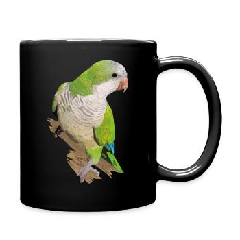 Argentine Parakeet - Full Colour Mug - black - Right