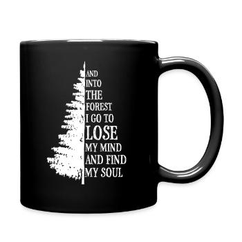 Forest - Full Colour Mug - black - Right