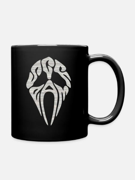 Scream - Tasse einfarbig - Schwarz