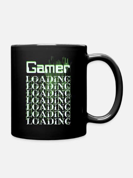 Gamer Matrix - Full Colour Mug - black