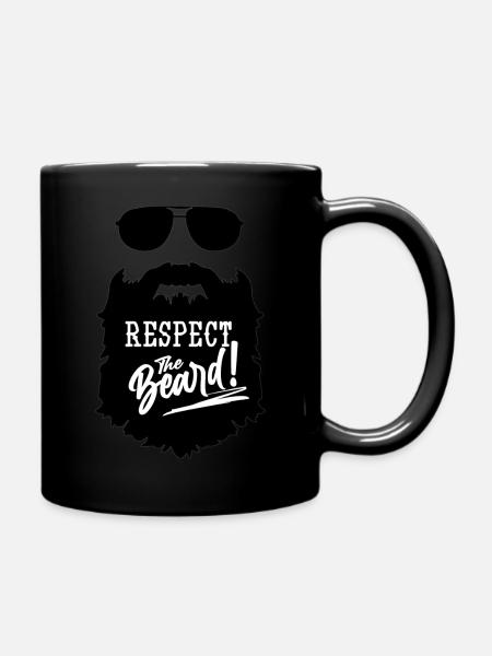 RESPECTER LA BARBE - Mug uni - noir