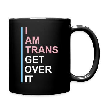 Drôle de cadeau transgenre - Mug uni - noir - Droite