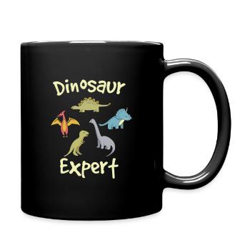 Dinosaur Expert - Full Colour Mug - black - Right