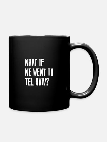 Tel Aviv - Full Colour Mug - black