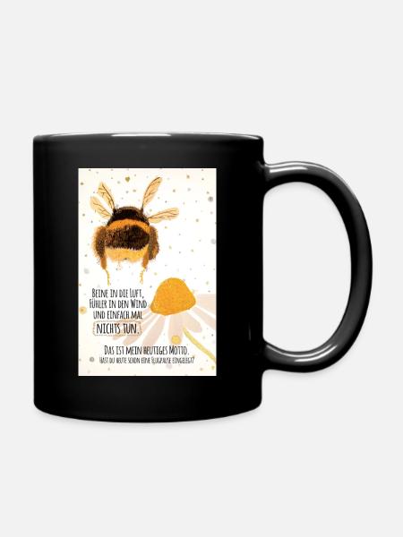 Hummel Hermine - Tasse einfarbig - Schwarz