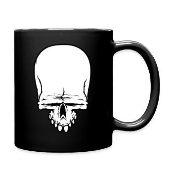 skull skull - Full Colour Mug - black - Right