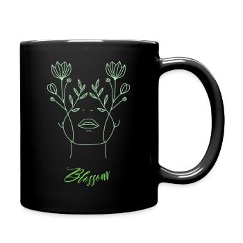 Blossom - Full Colour Mug - black - Right