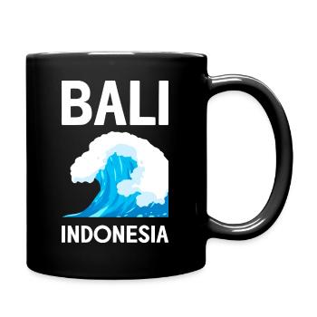 Bali - Tasse einfarbig - Schwarz - Rechts