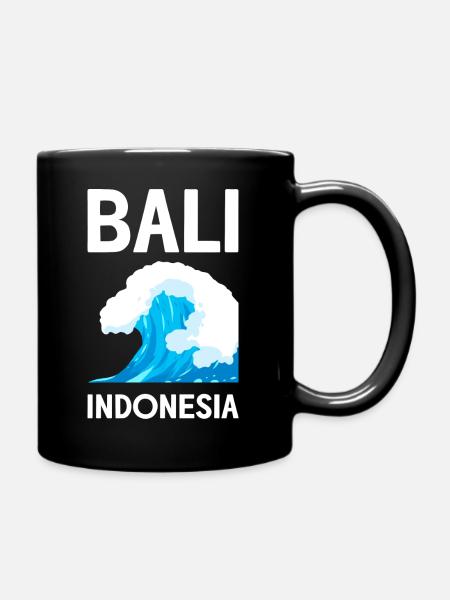 Bali - Full Colour Mug - black