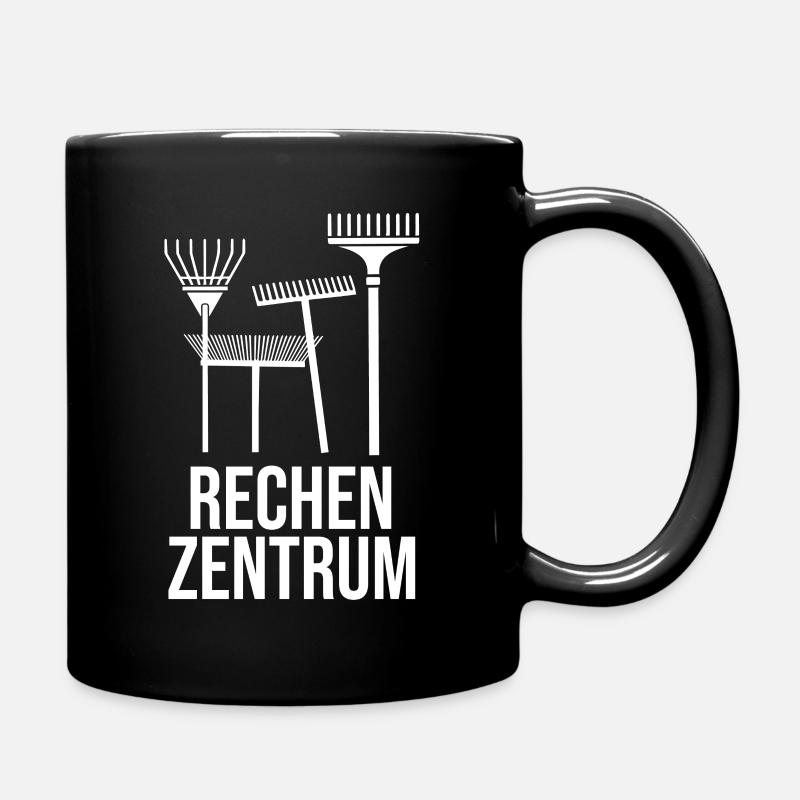 Rechenzentrum - Tasse einfarbig - Schwarz