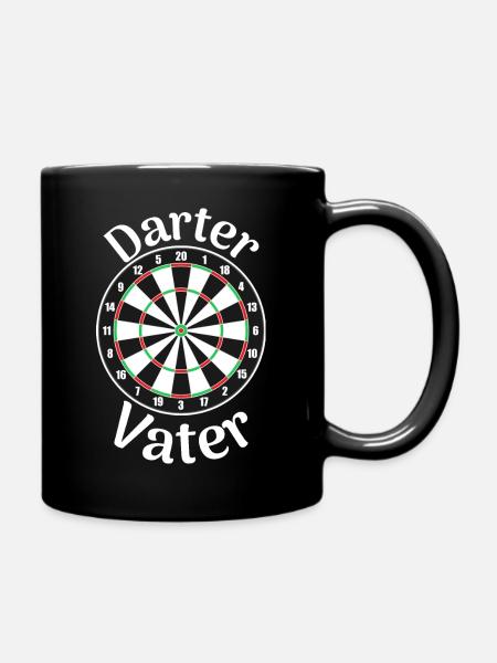 Darter Vater Vatertagsgeschenk - Tasse einfarbig - Schwarz