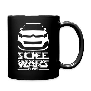 SCHEE WARS - Tasse einfarbig - Schwarz - Rechts