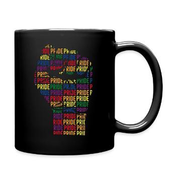 Pride Faust LGBT Pride Month - Mug uni - noir - Droite