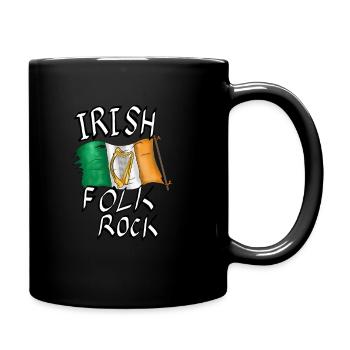 Irish Folk Rock - Full Colour Mug - black - Right