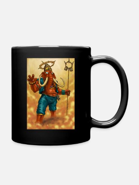 GANESH - Mug uni - noir