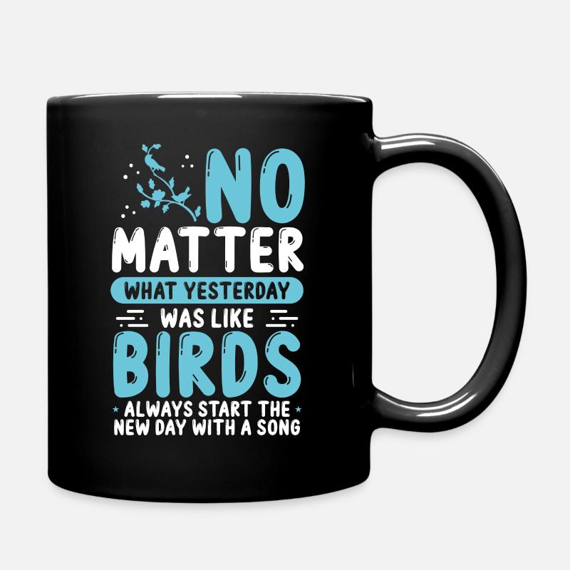 Bird Watching Birder Chirp Birder Bird Lover - Tasse einfarbig - Schwarz