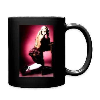 T Shirt 7 - Tasse einfarbig - Schwarz - Rechts